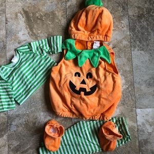 Baby pumpkin Halloween costume